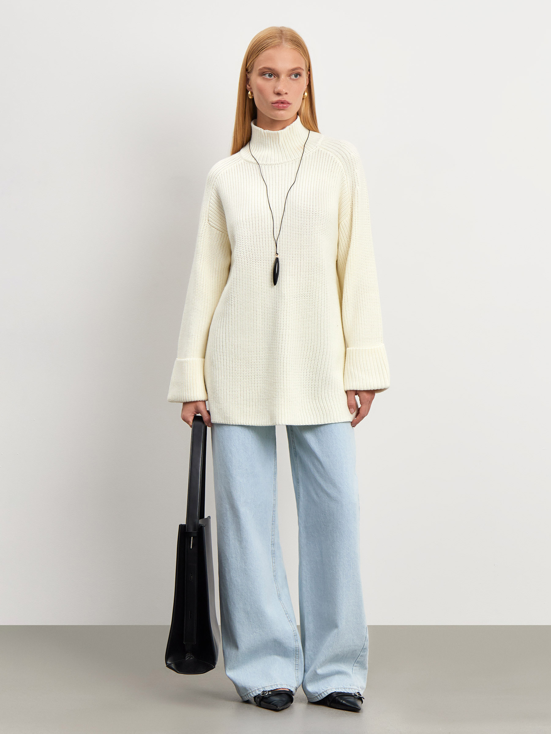 Свитер с содержанием шерсти мериноса 5790₽