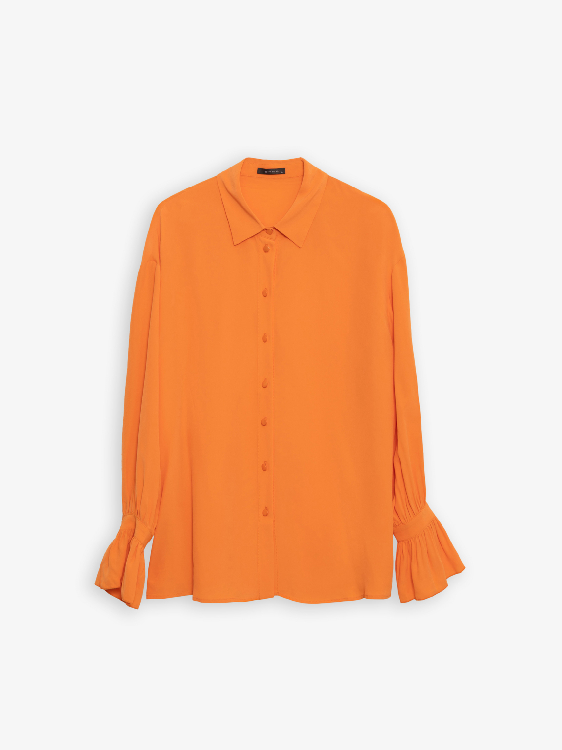 Рубашка B2827/tangerine
