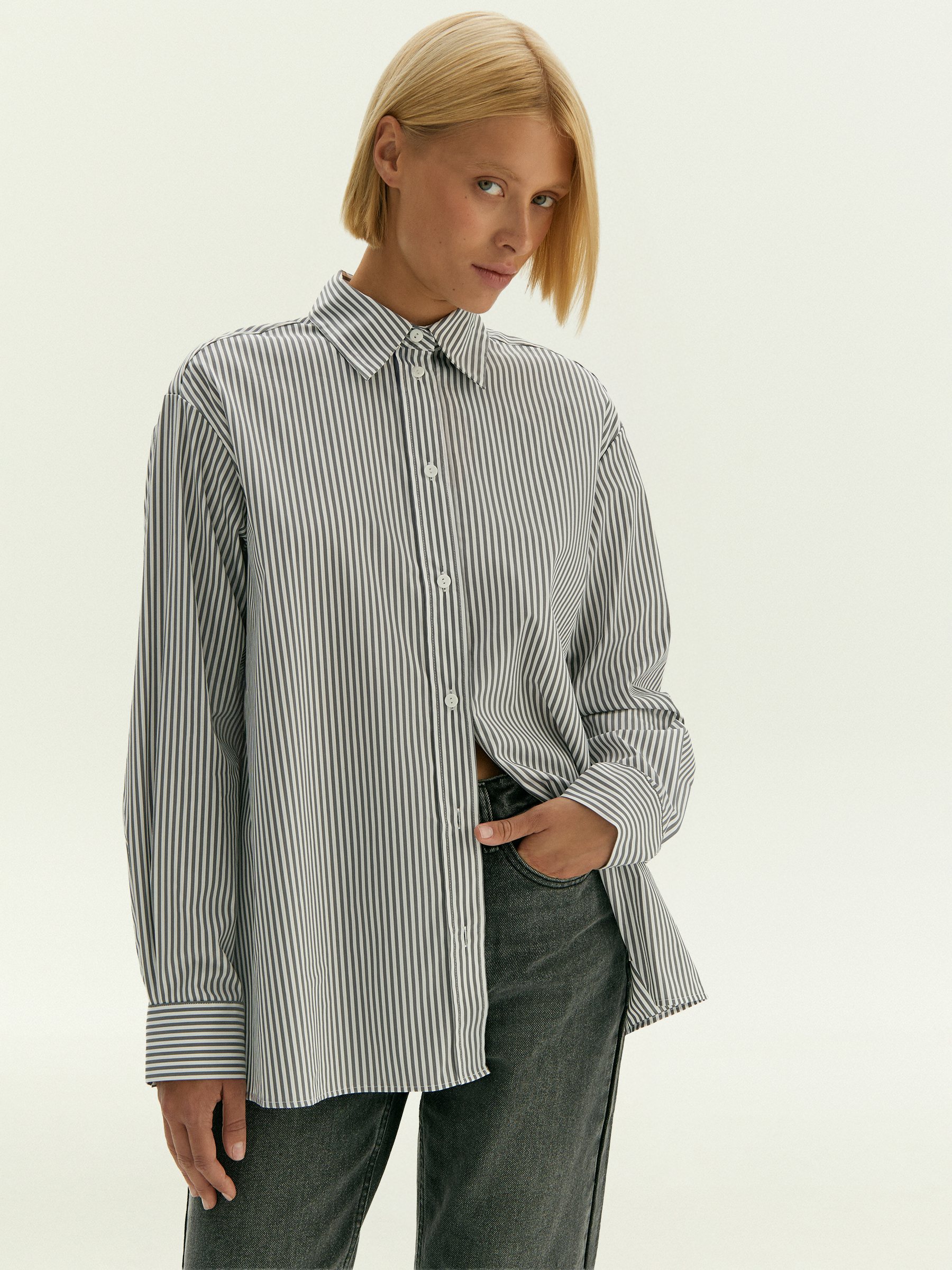 Рубашка в полоску 14990₽