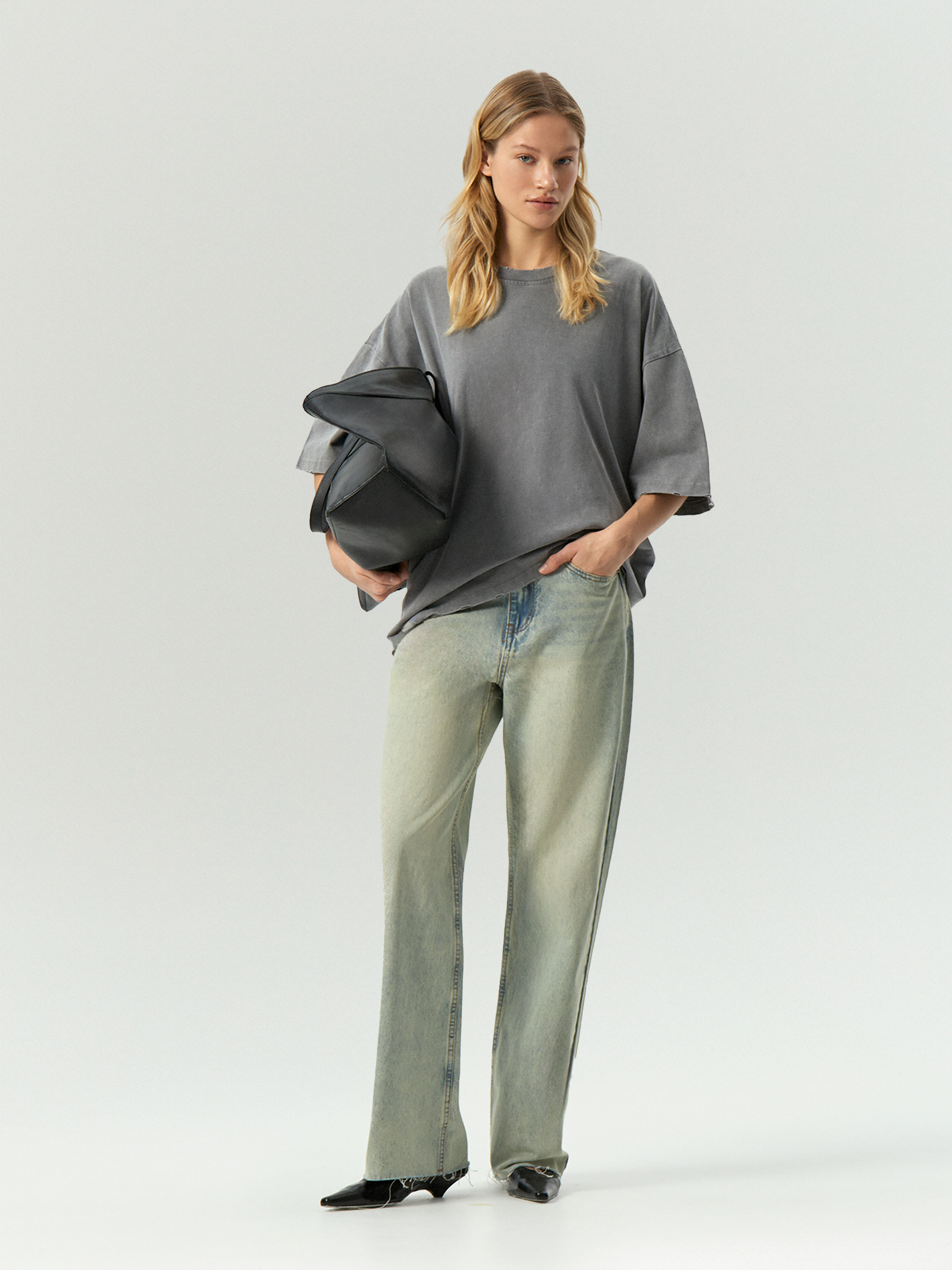 Футболка oversize с эффектом варки 4890₽