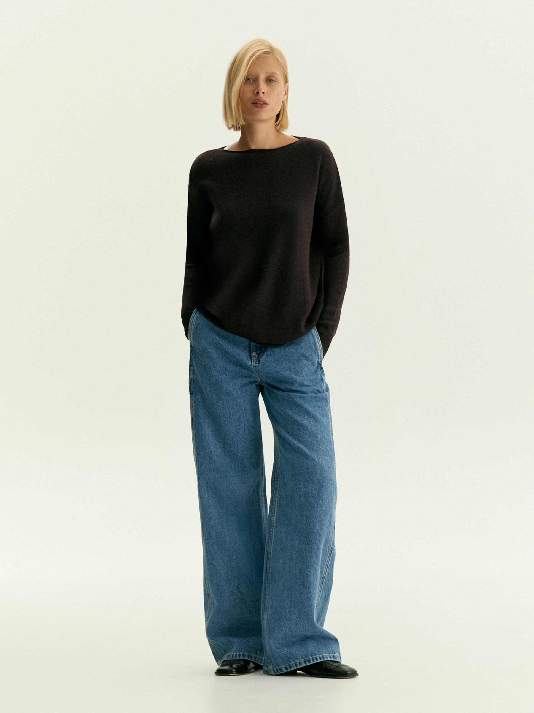 Джемпер с содержанием шерсти 5490₽