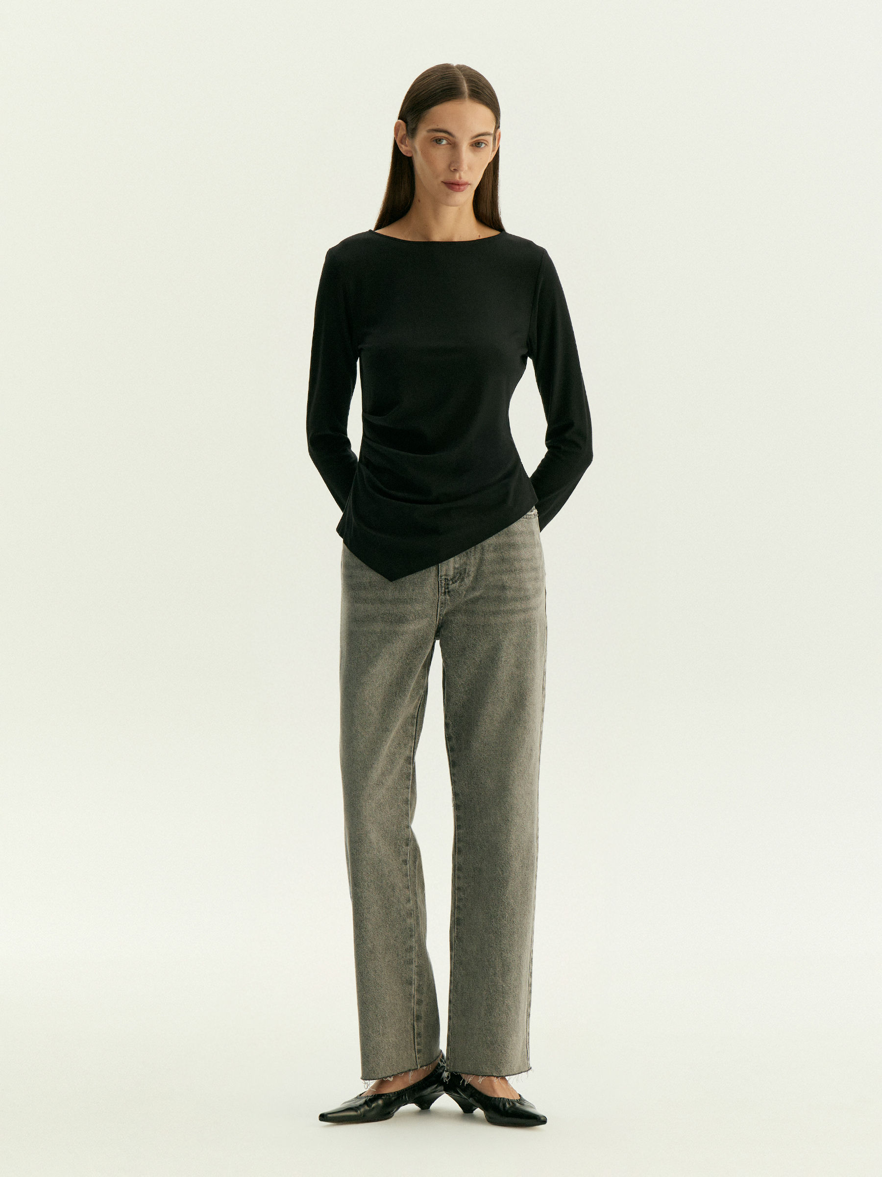 Джинсы Mom Fit 369