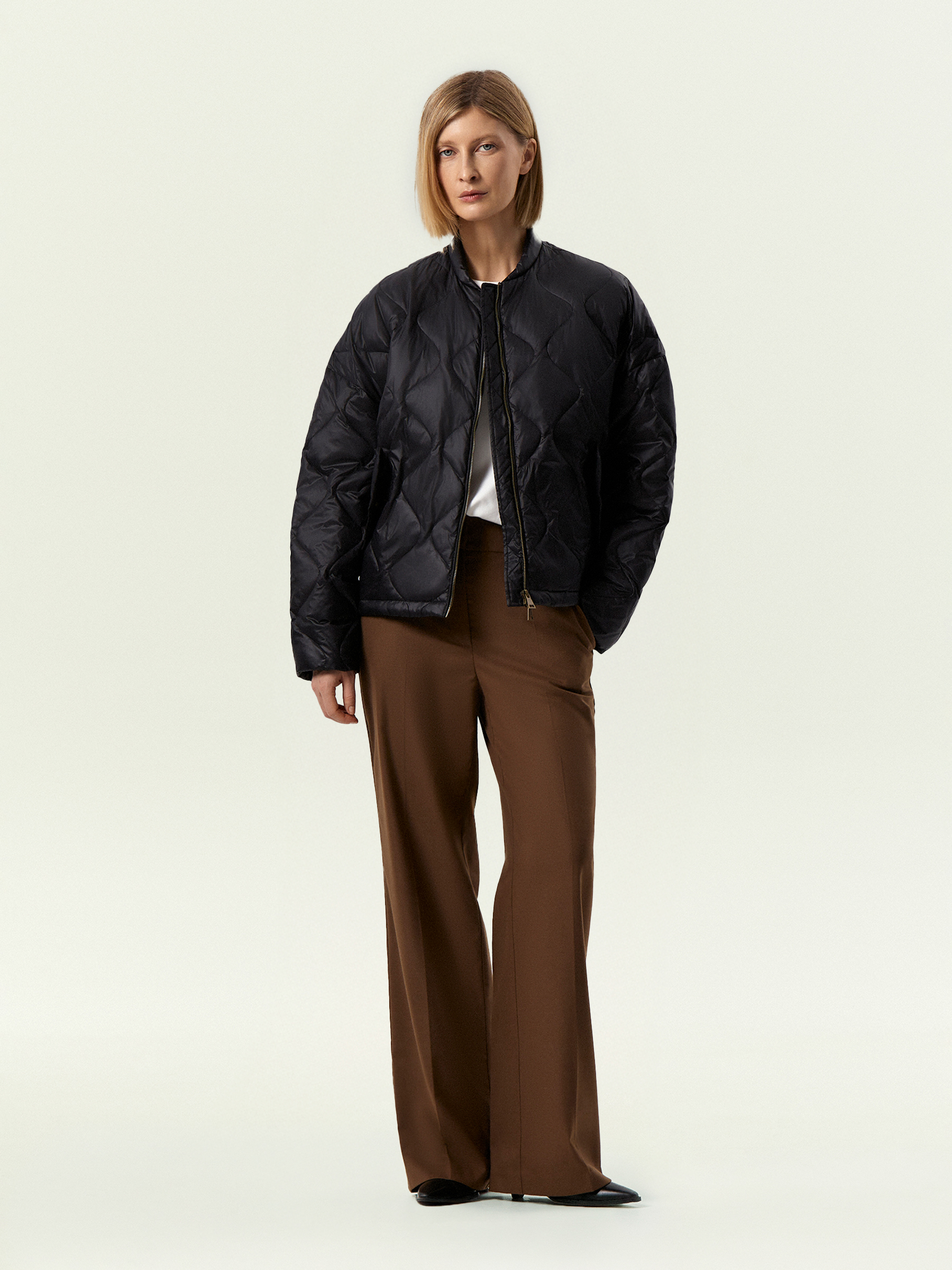 Стёганый пуховик