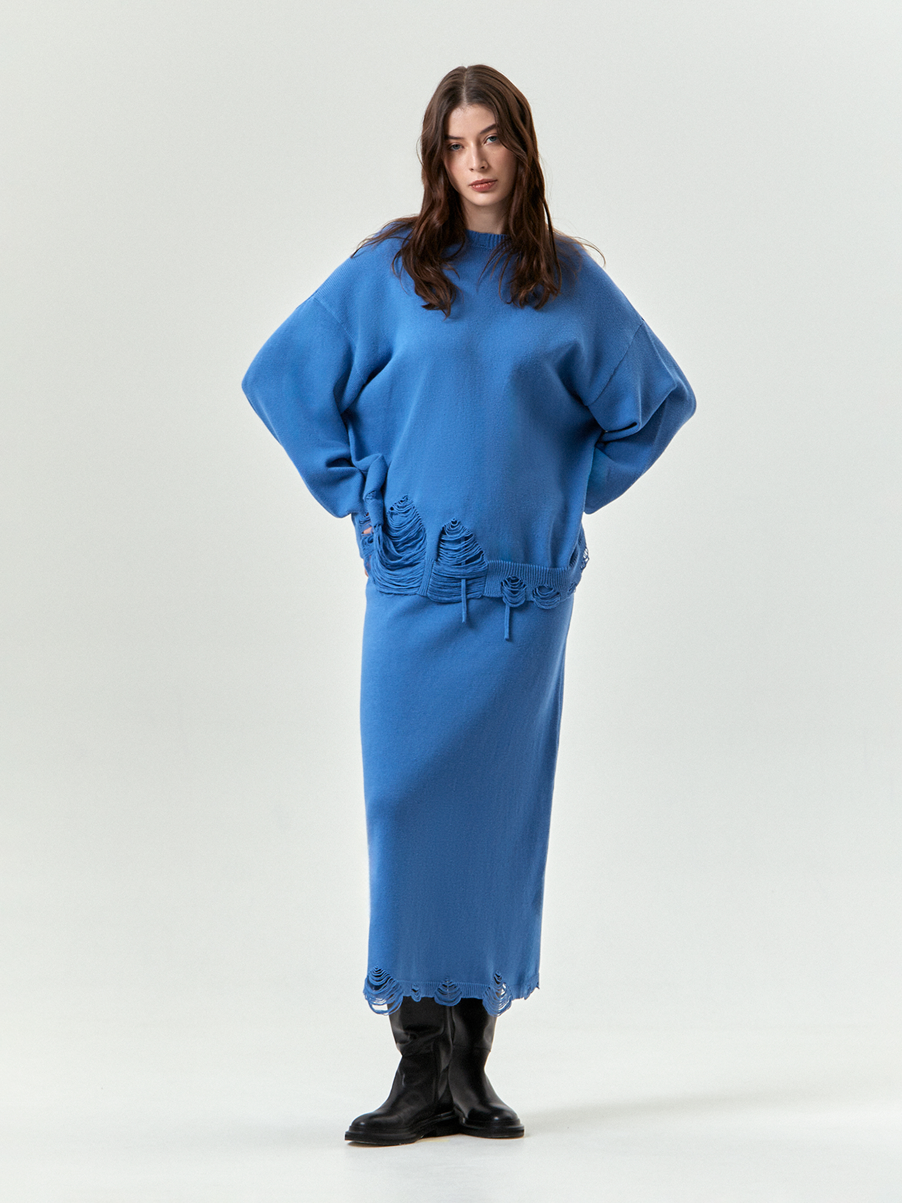 Юбка из трикотажа 11990₽