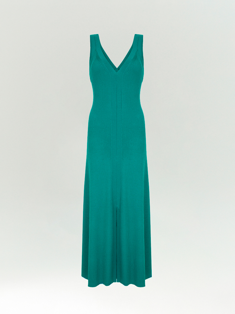 Трикотажное платье миди 11390₽