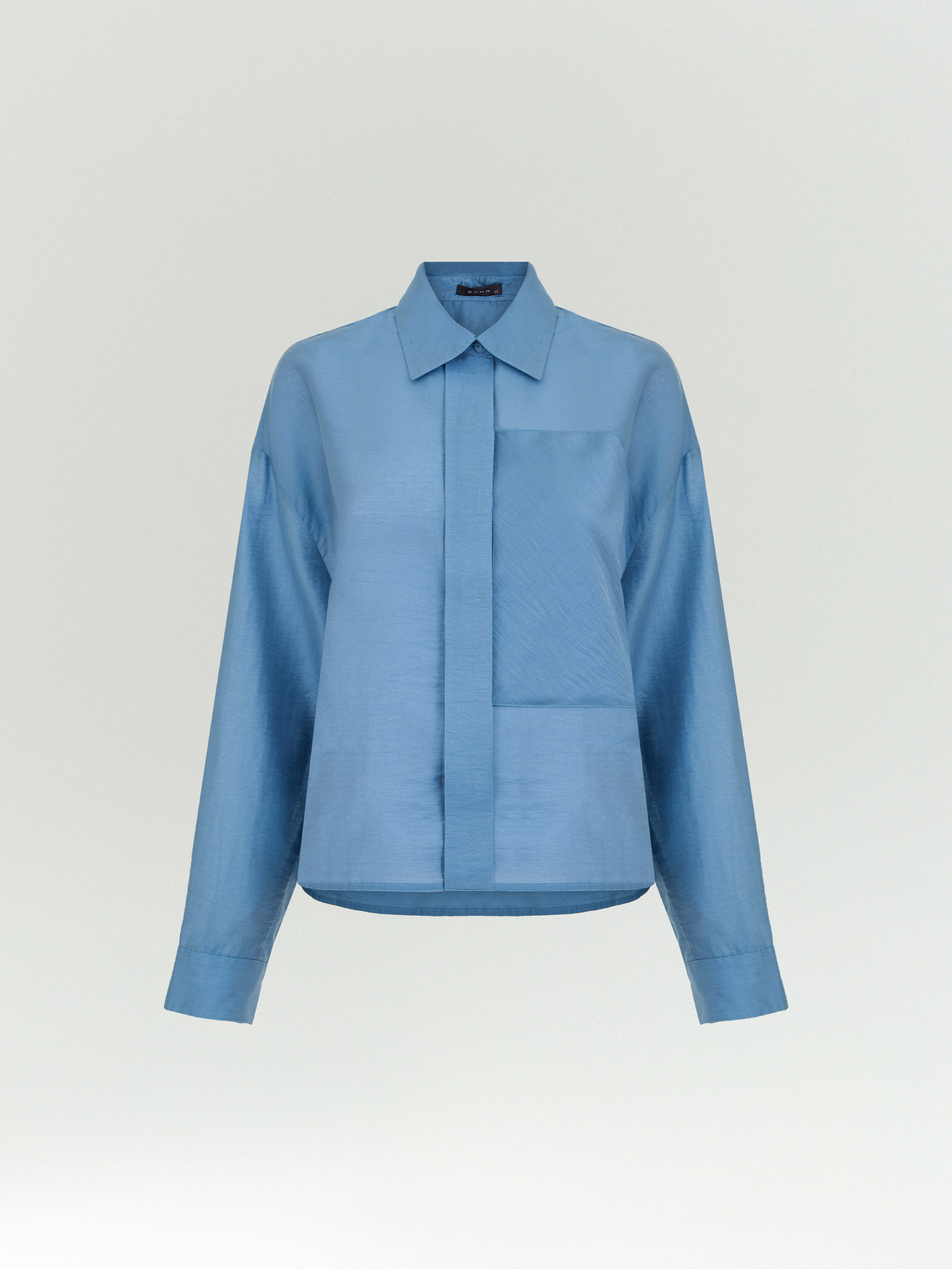 Укороченная рубашка из тенсела 14990₽