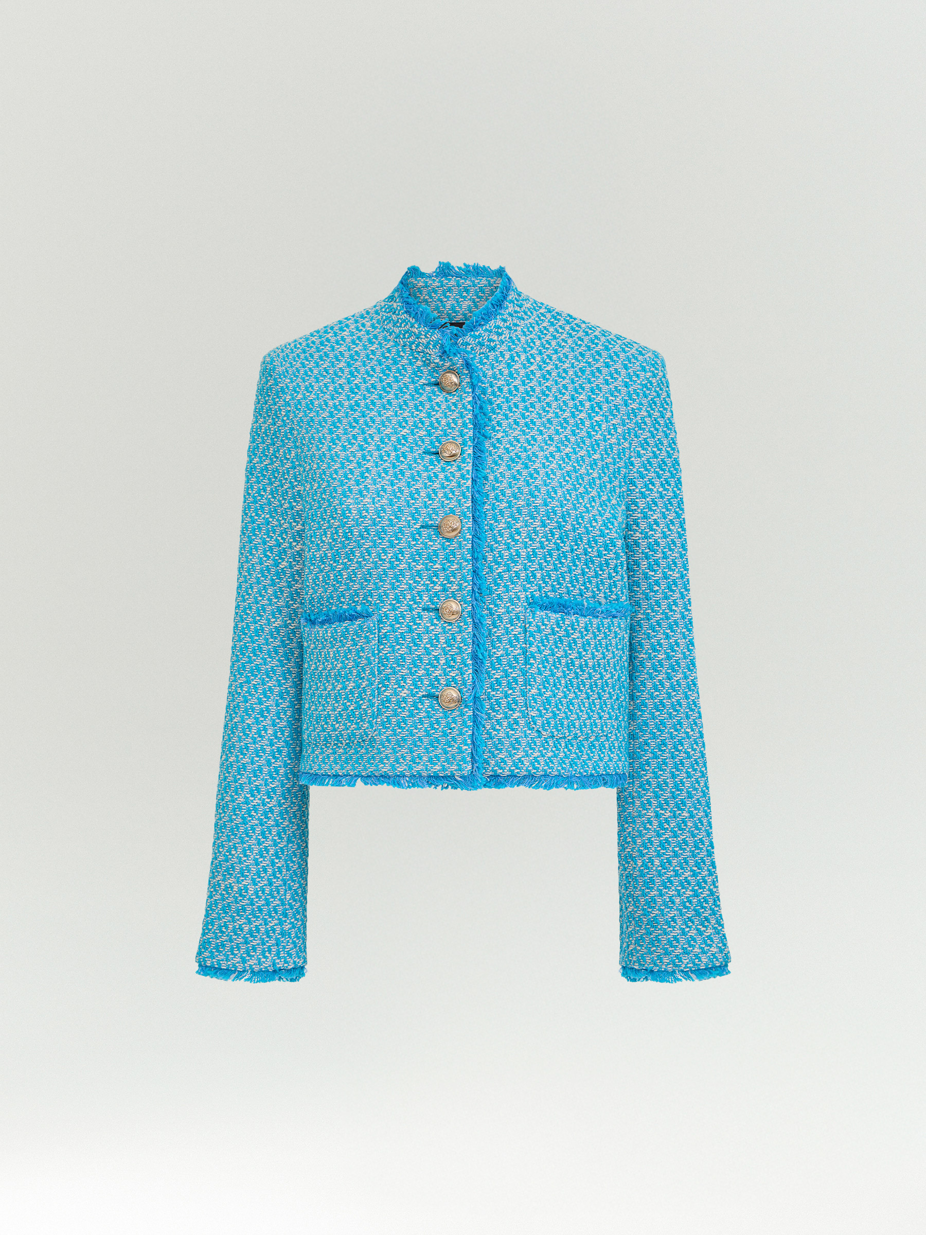 Укороченный жакет из твида 12990₽