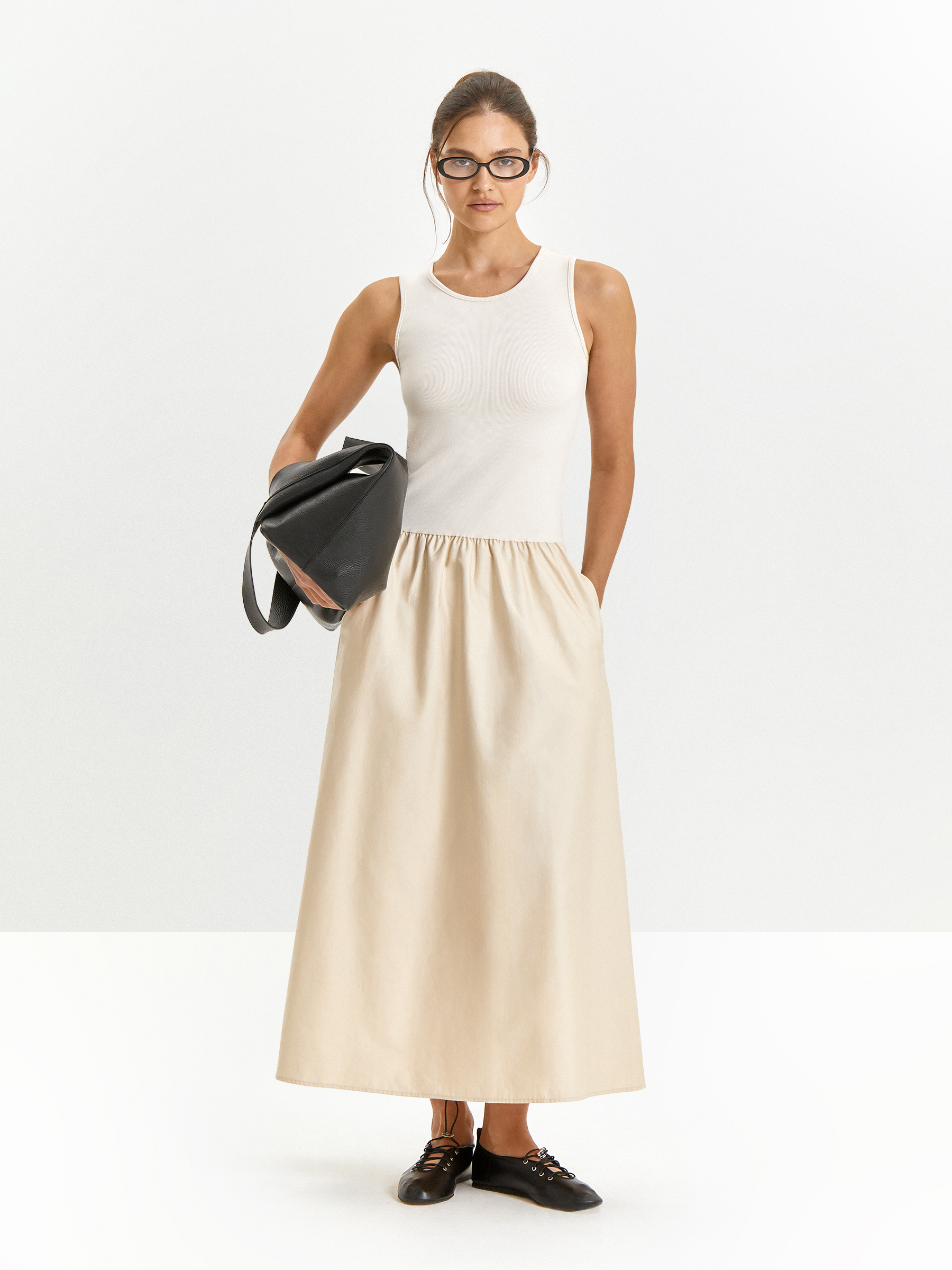 Платье макси из 100 хлопка 15990₽