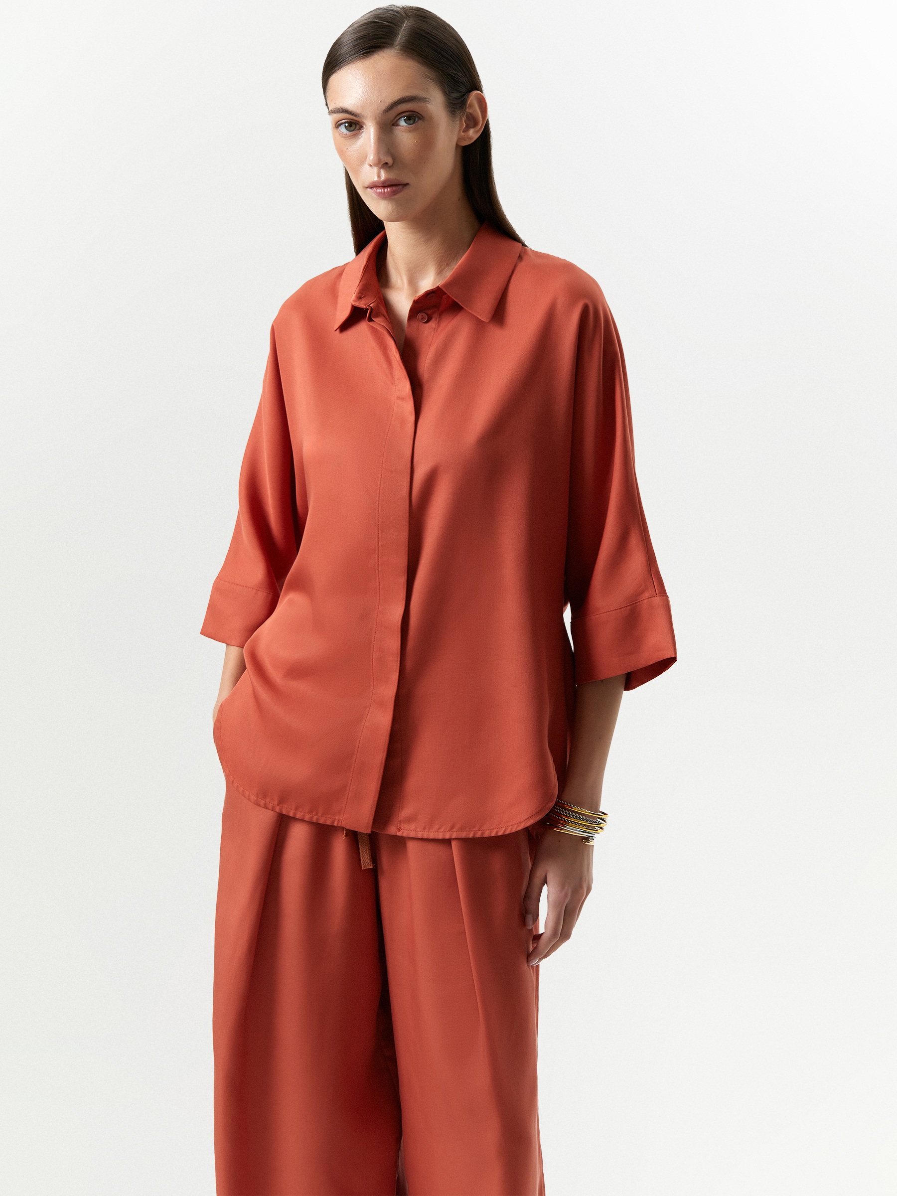 Рубашка из 100 тенсела 9790₽