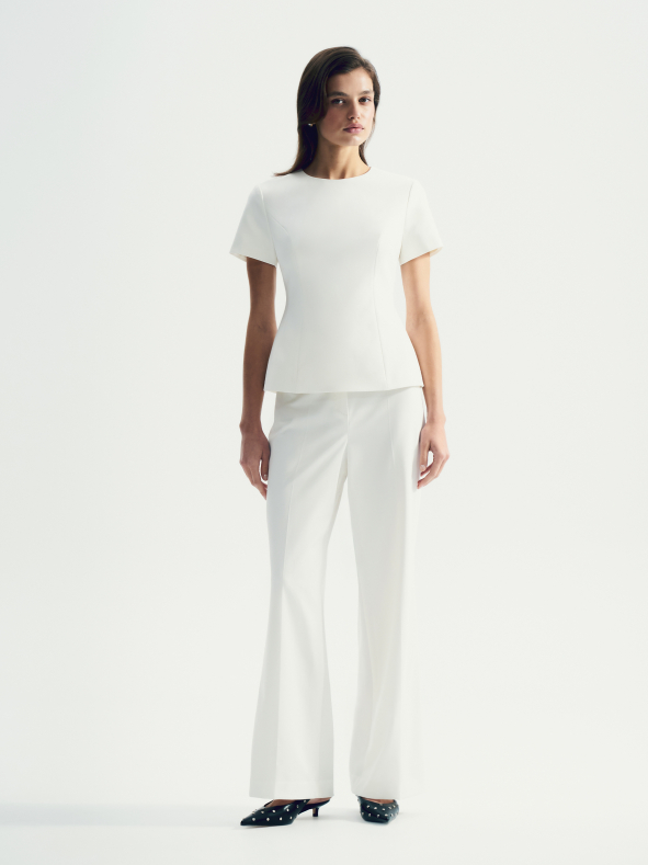 Брюки широкого кроя