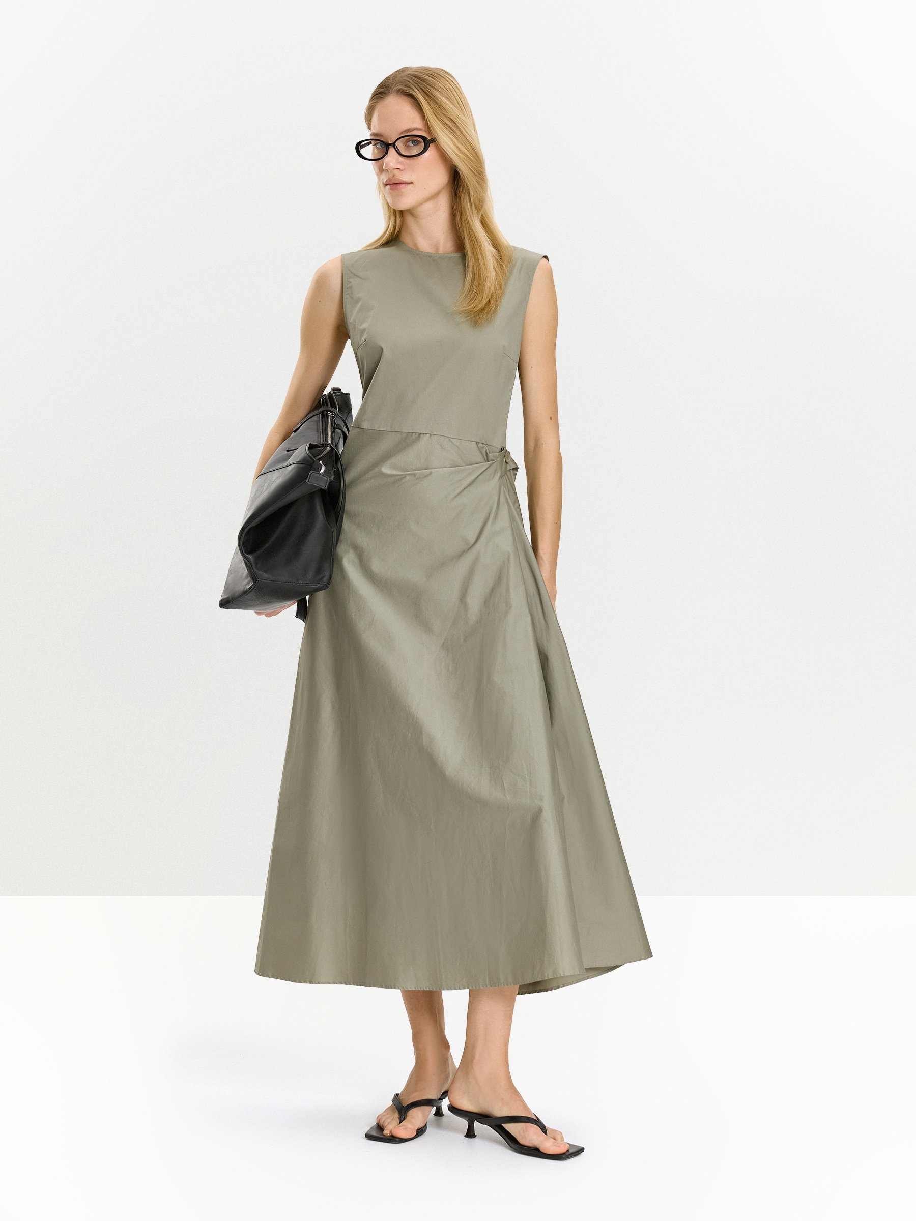 Платье макси из 100 хлопка 22990₽