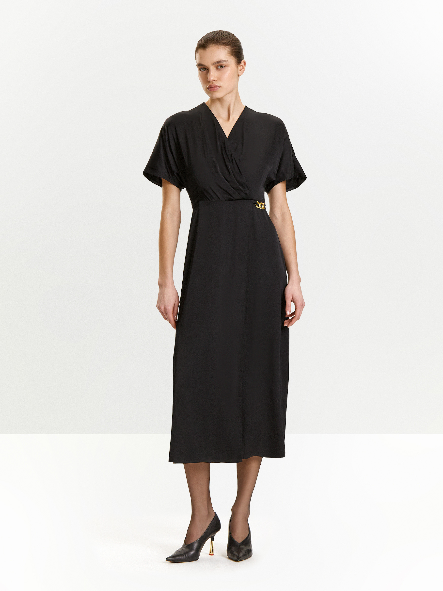 Платье макси из 100 вискозы 20990₽