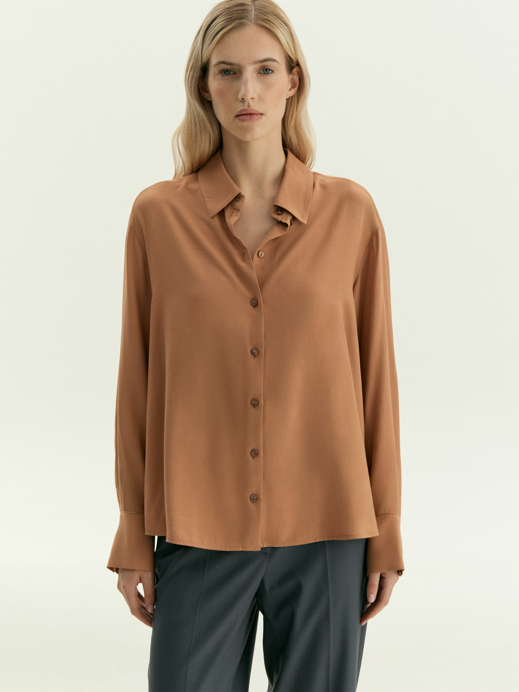 Рубашка из 100 вискозы 3590₽