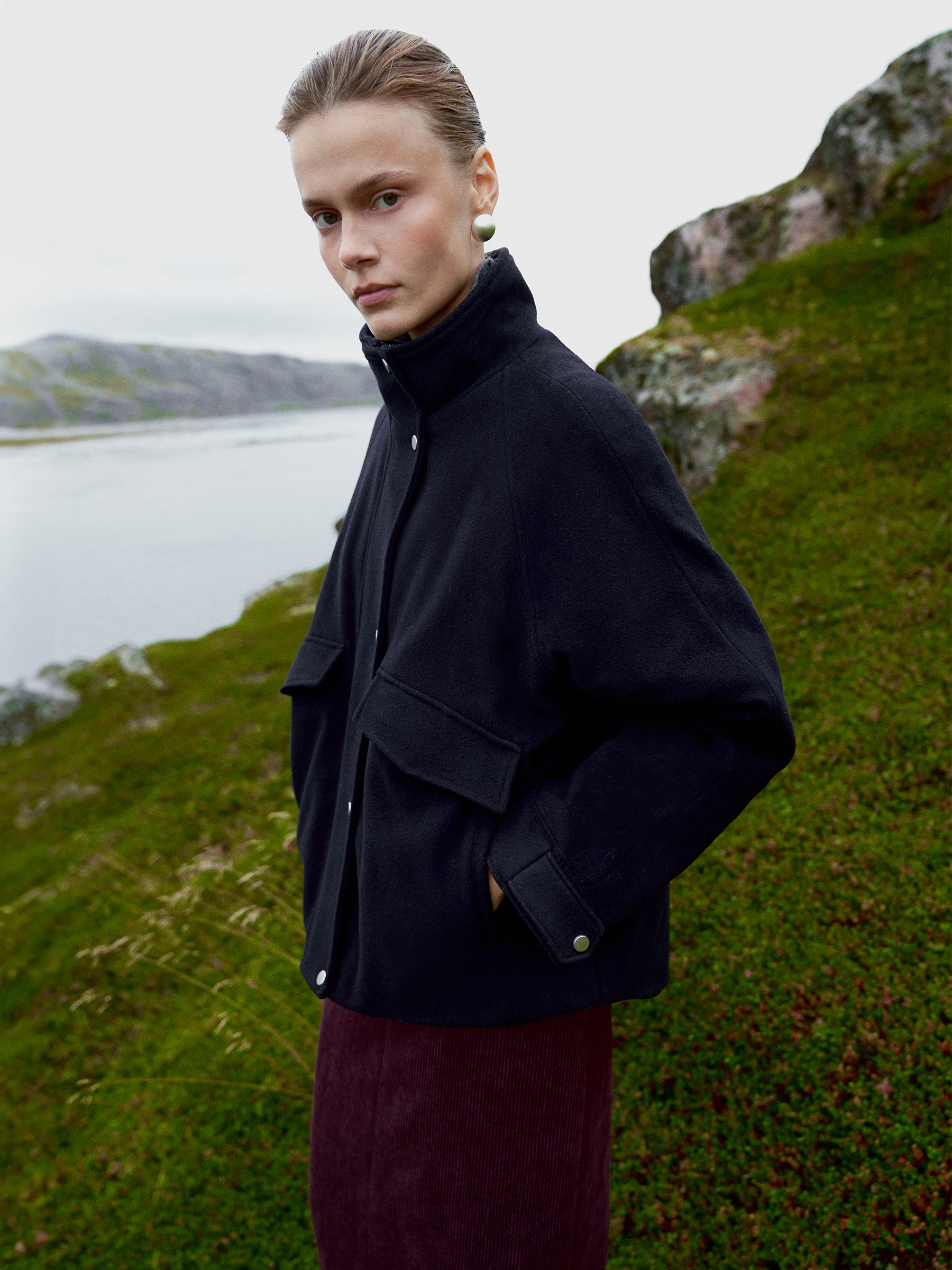 Куртка с воротником - стойкой 13190₽