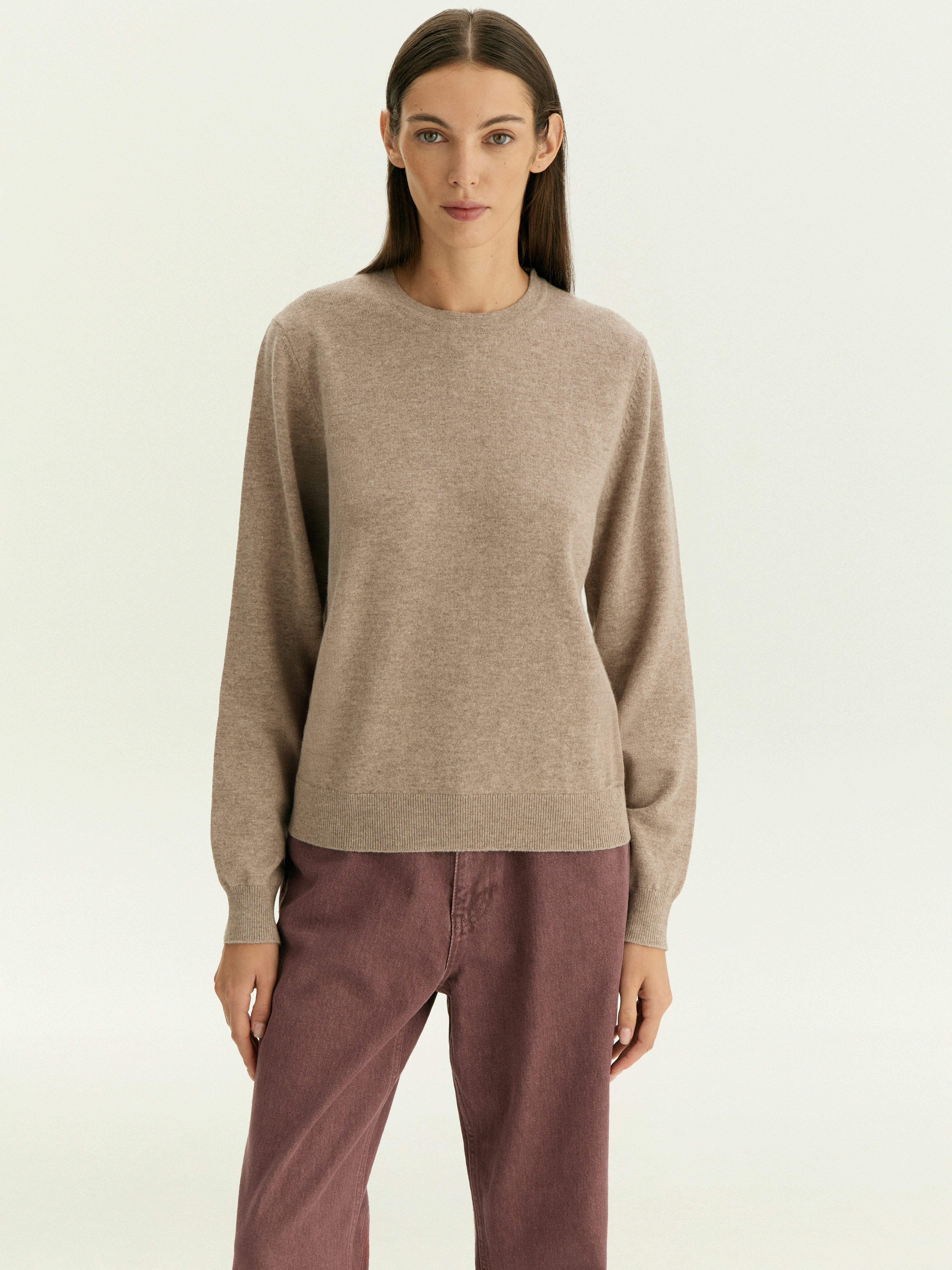 Джемпер из вискозного трикотажа с добавлением шерсти 13990₽