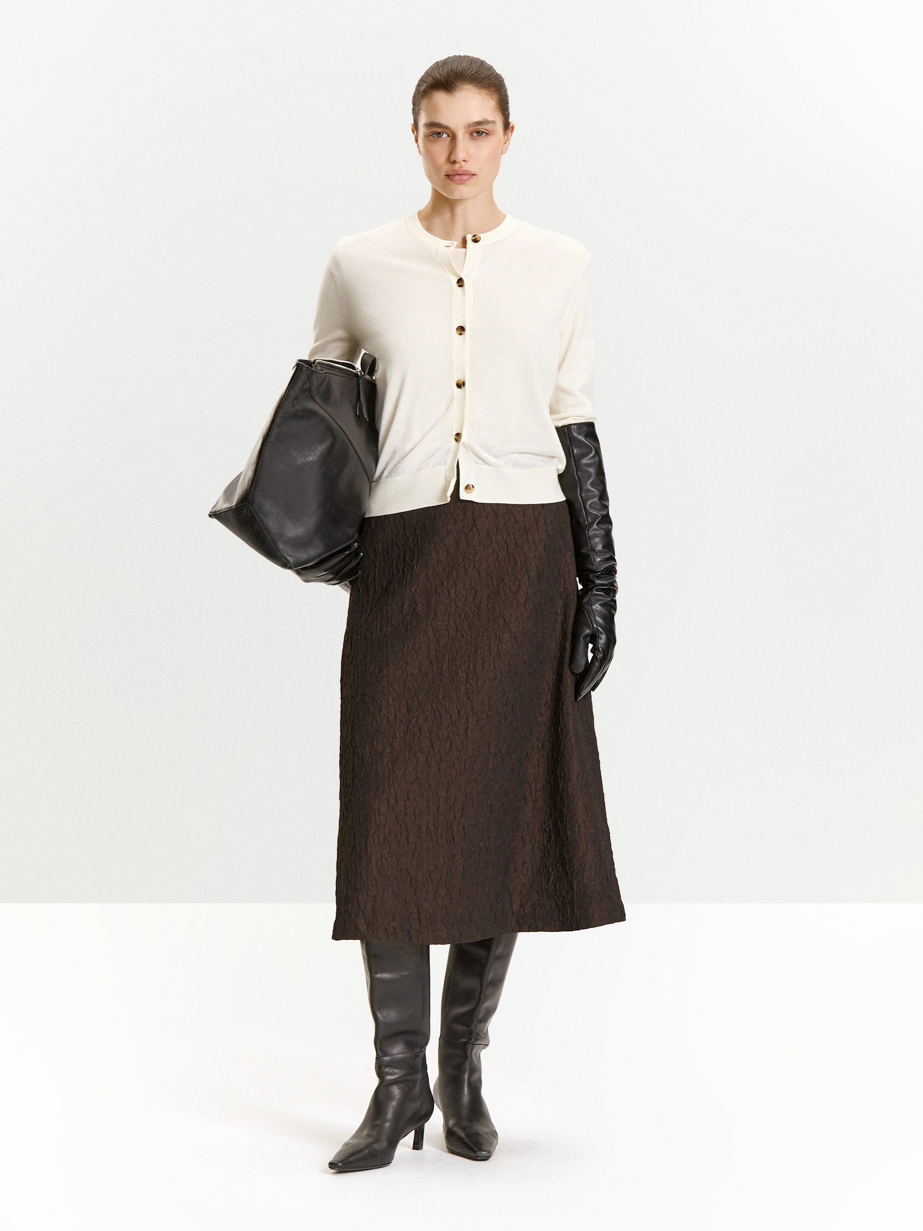 Кардиган с содержанием шерсти 11990₽