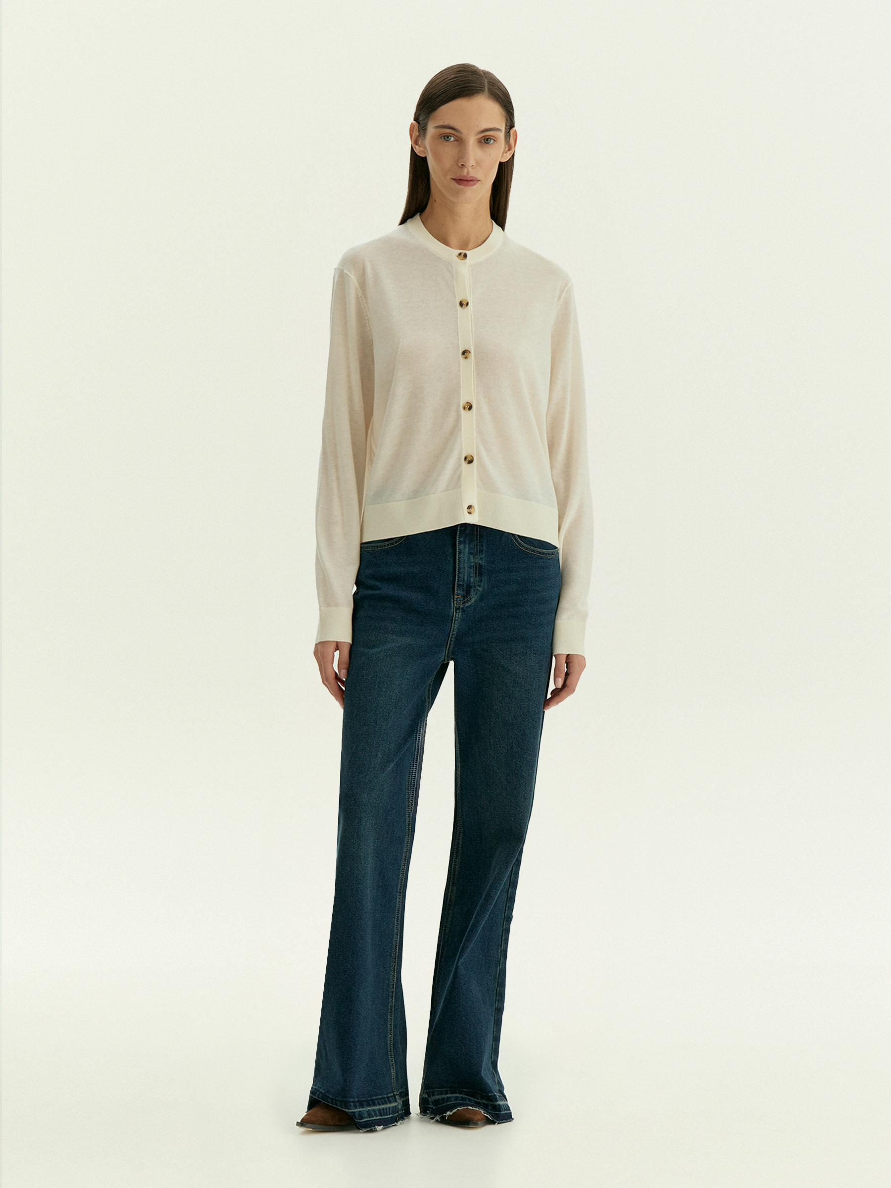 Кардиган с содержанием шерсти 11990₽