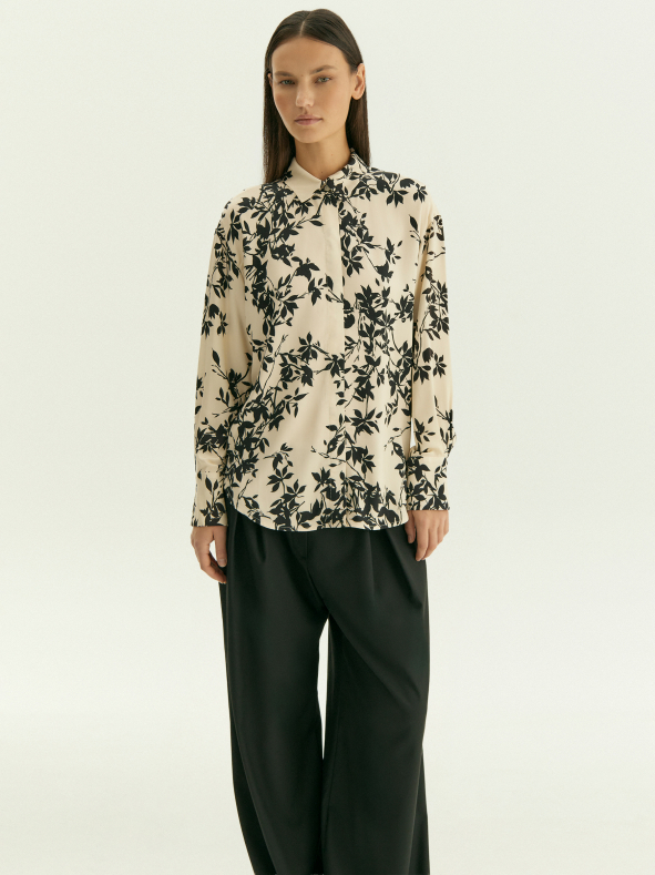 Рубашка из вискозы