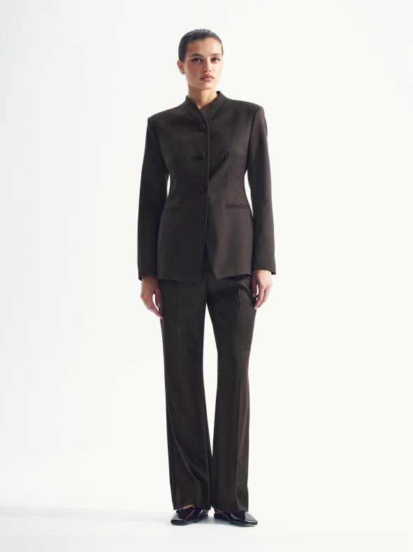 Брюки D483/brownie