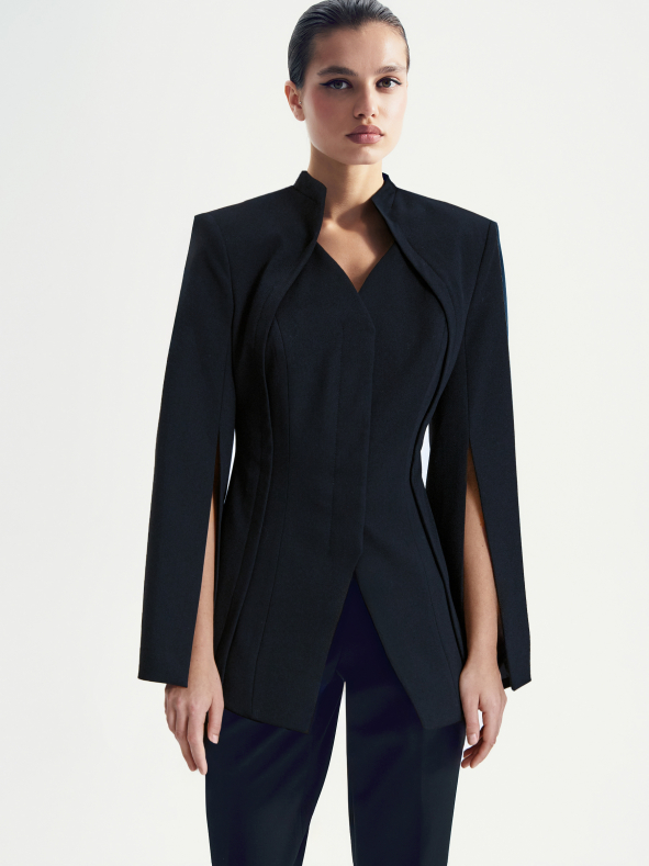 Жакет без лацканов