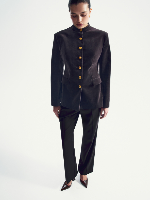 Жакет без лацканов