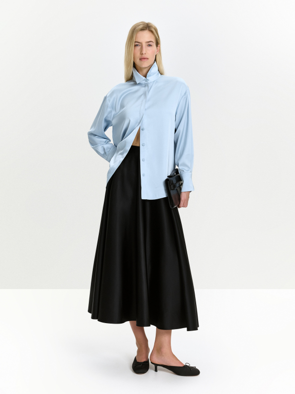 Юбка а-силуэта