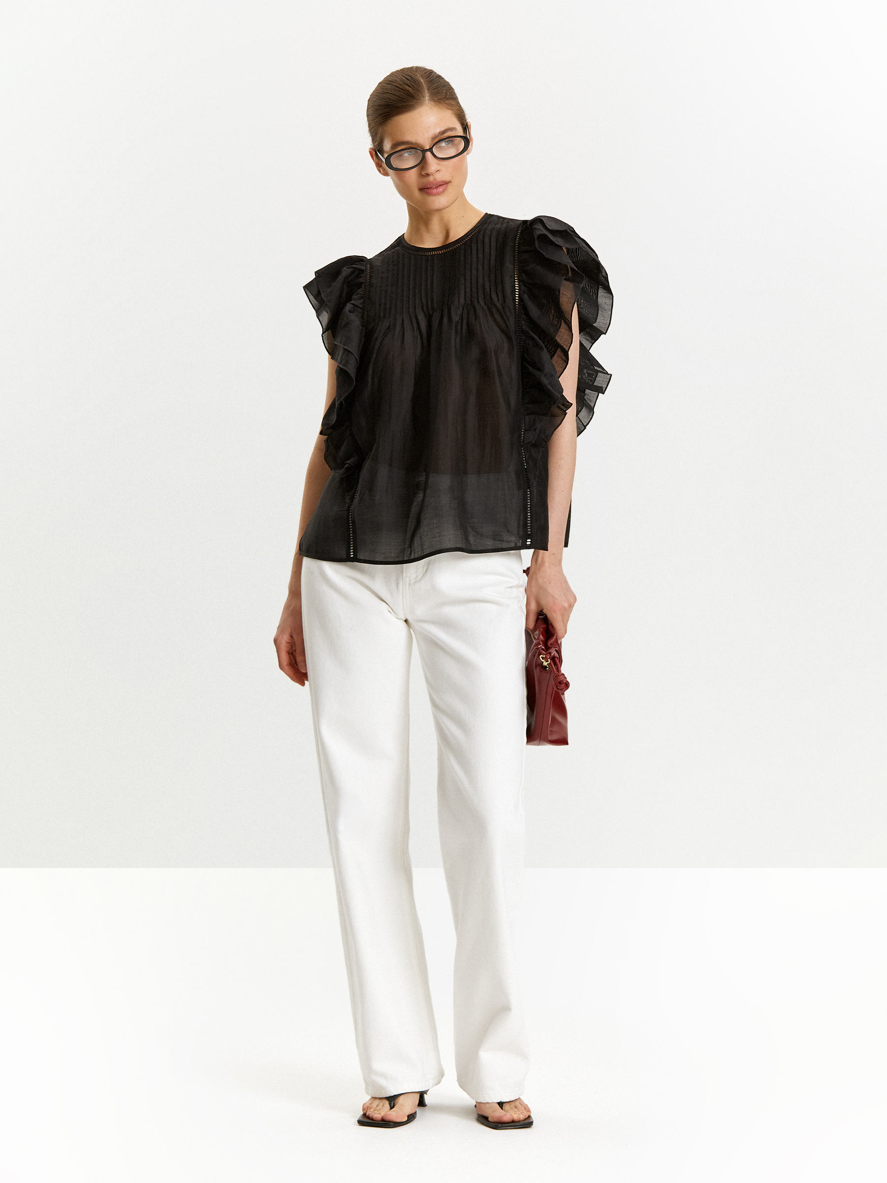 Блуза из тенсела 15990₽