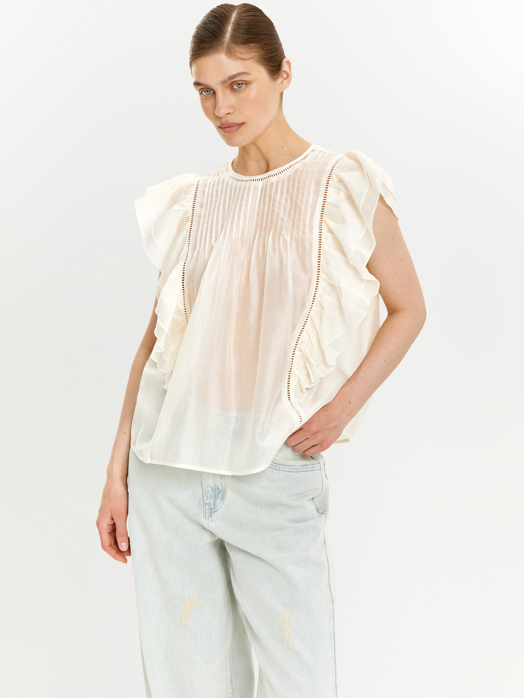 Блуза из тенсела 15990₽