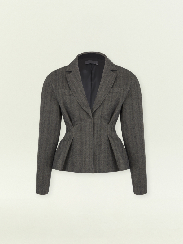 Жакет приталенного кроя