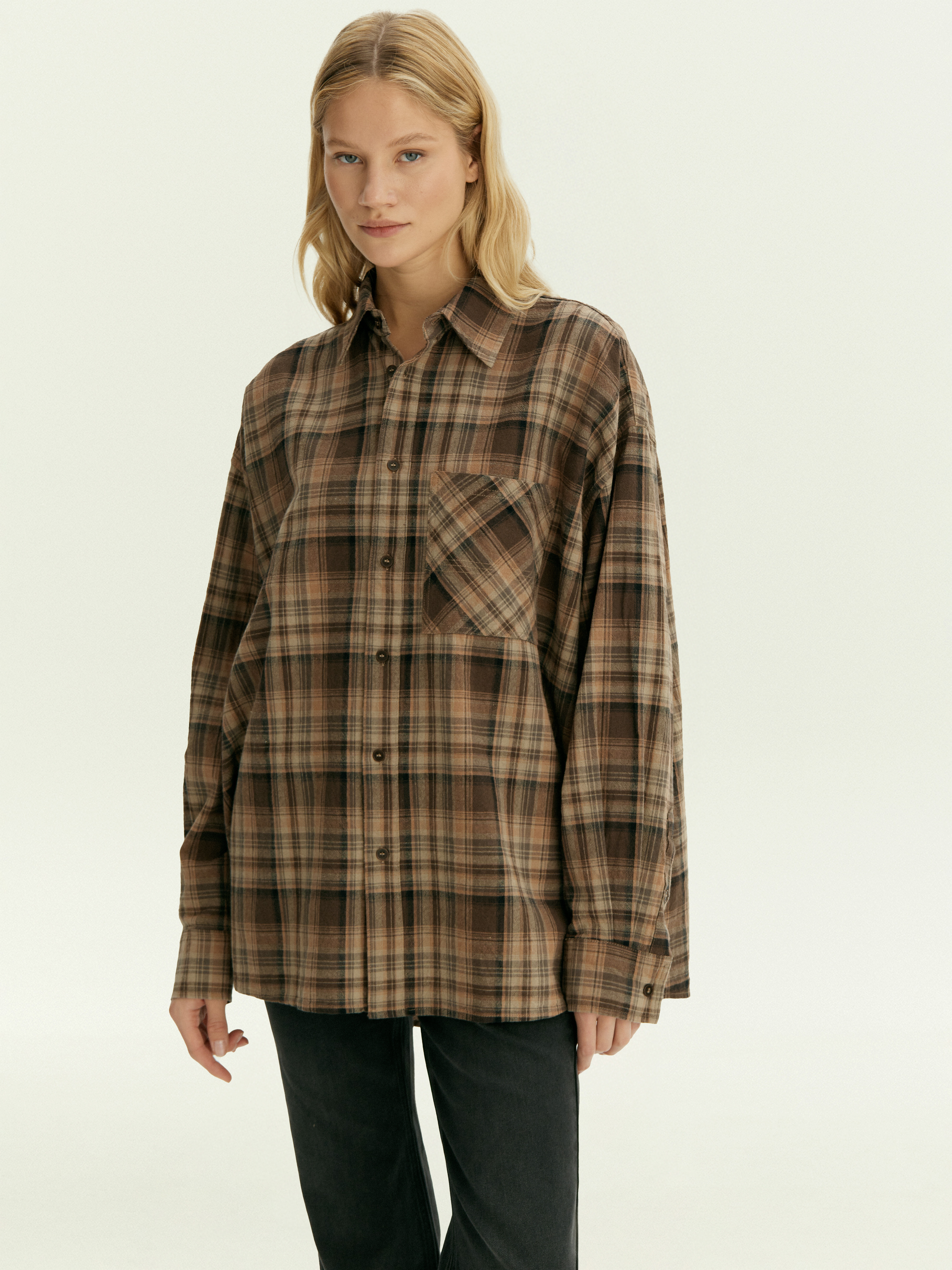 Рубашка из хлопка Оксфорд 8990₽