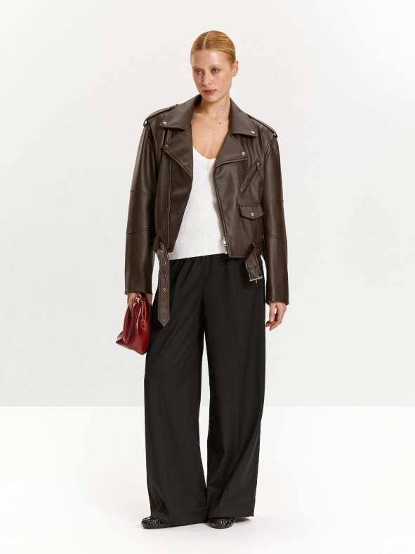 Косуха из экокожи