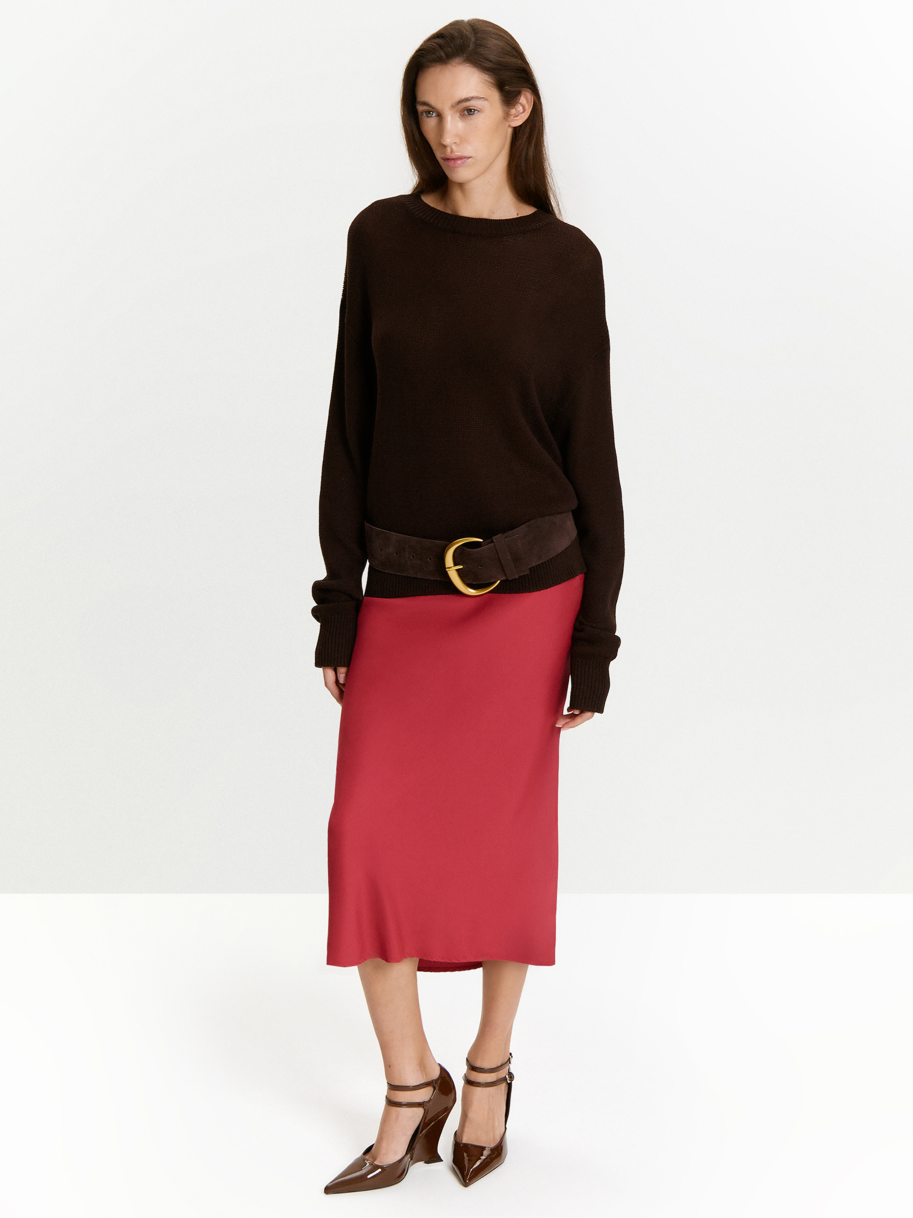 Юбка а-силуэта из 100 вискозы 14990₽