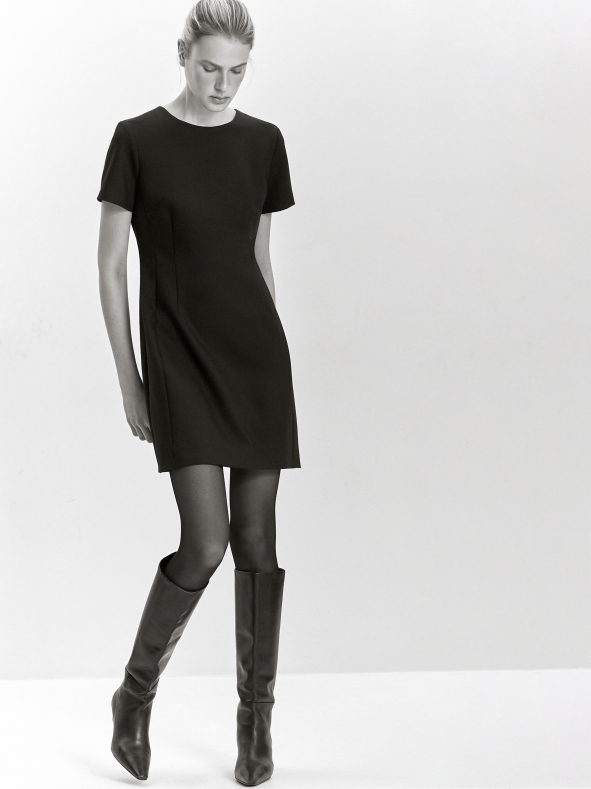 платье приталенного силуэта