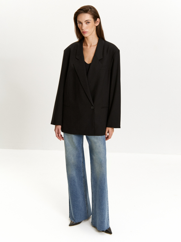 Жакет прямого кроя