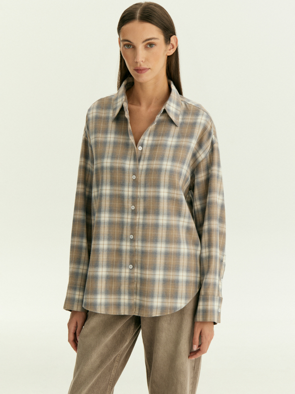 Рубашка в клетку