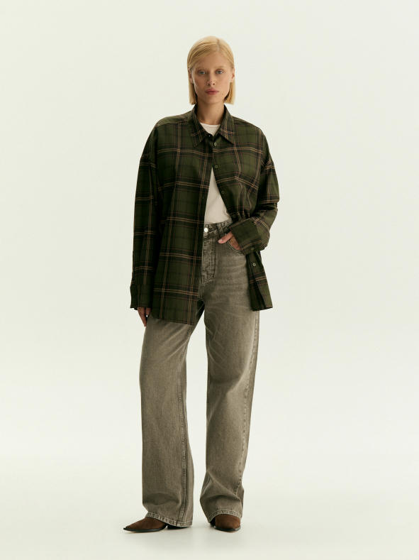 Рубашка в клетку