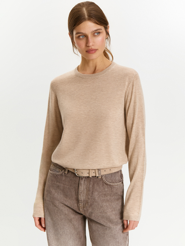 Джемпер с содержанием шерсти