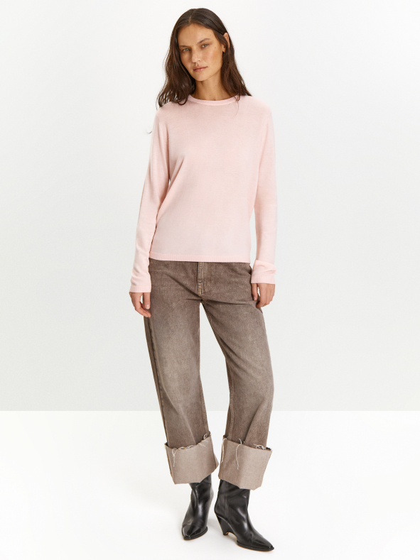 Джемпер с содержанием шерсти