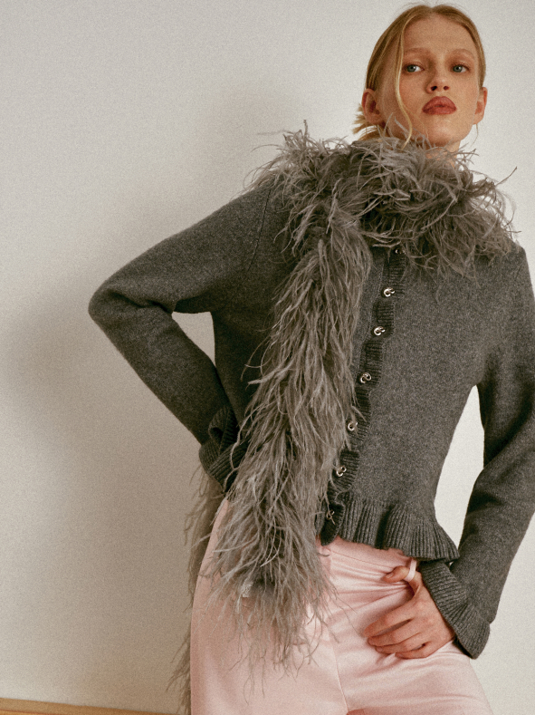 Кардиган из хлопка