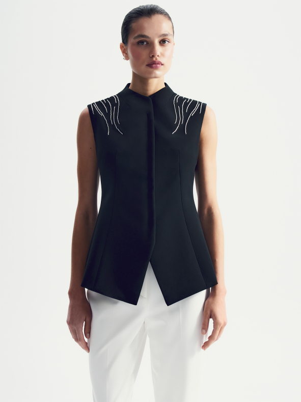 Топ приталенный