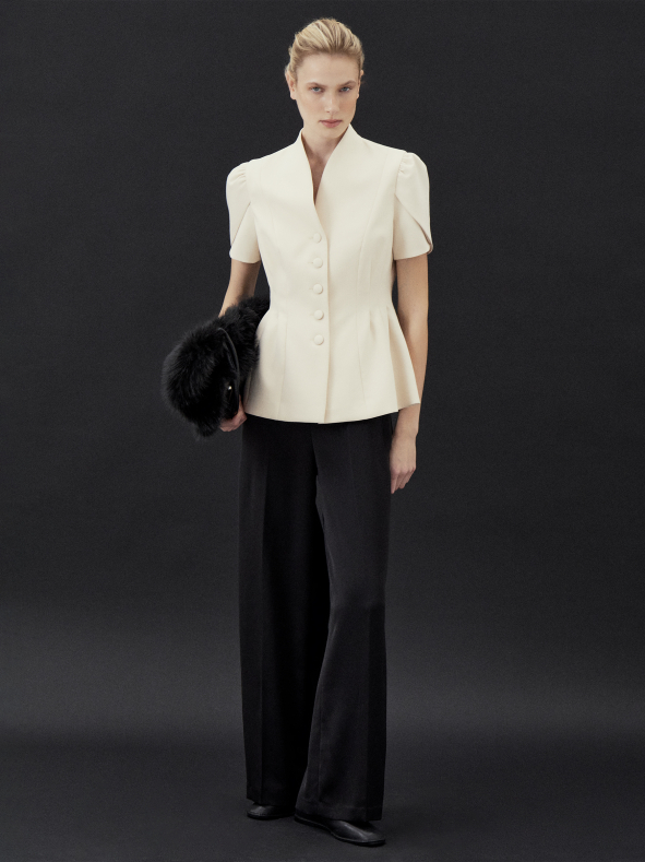 Жакет с коротким рукавом