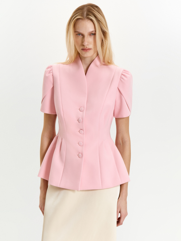 Жакет с коротким рукавом