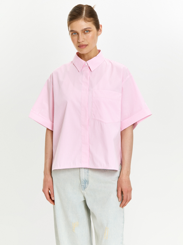 рубашка в полоску