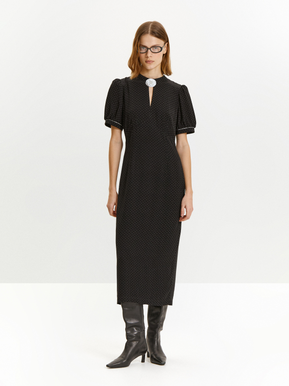 Платье в горох