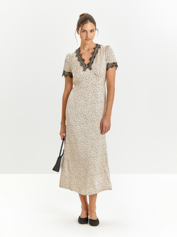 Платье в горох