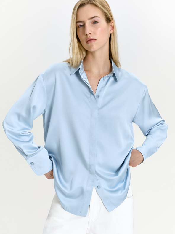 Рубашка приталенного кроя