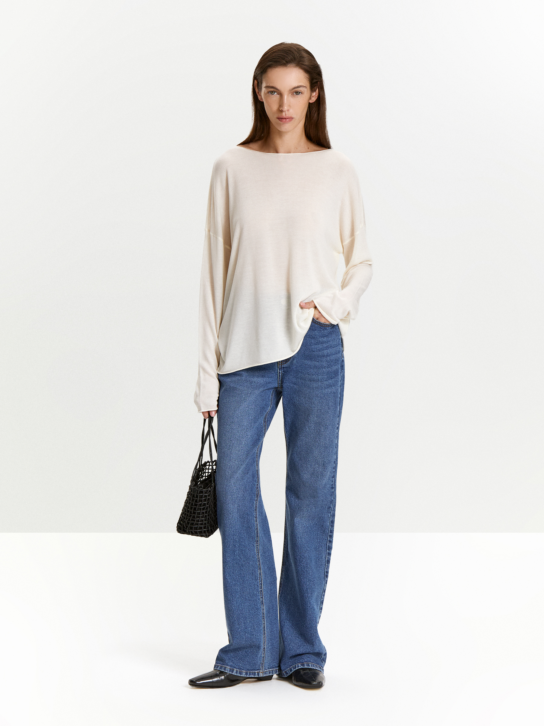 Джемпер с содержанием шелка 10990₽