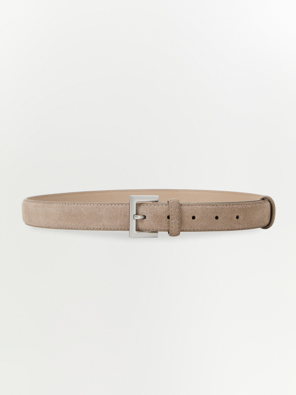 Ремень из натуральной замши