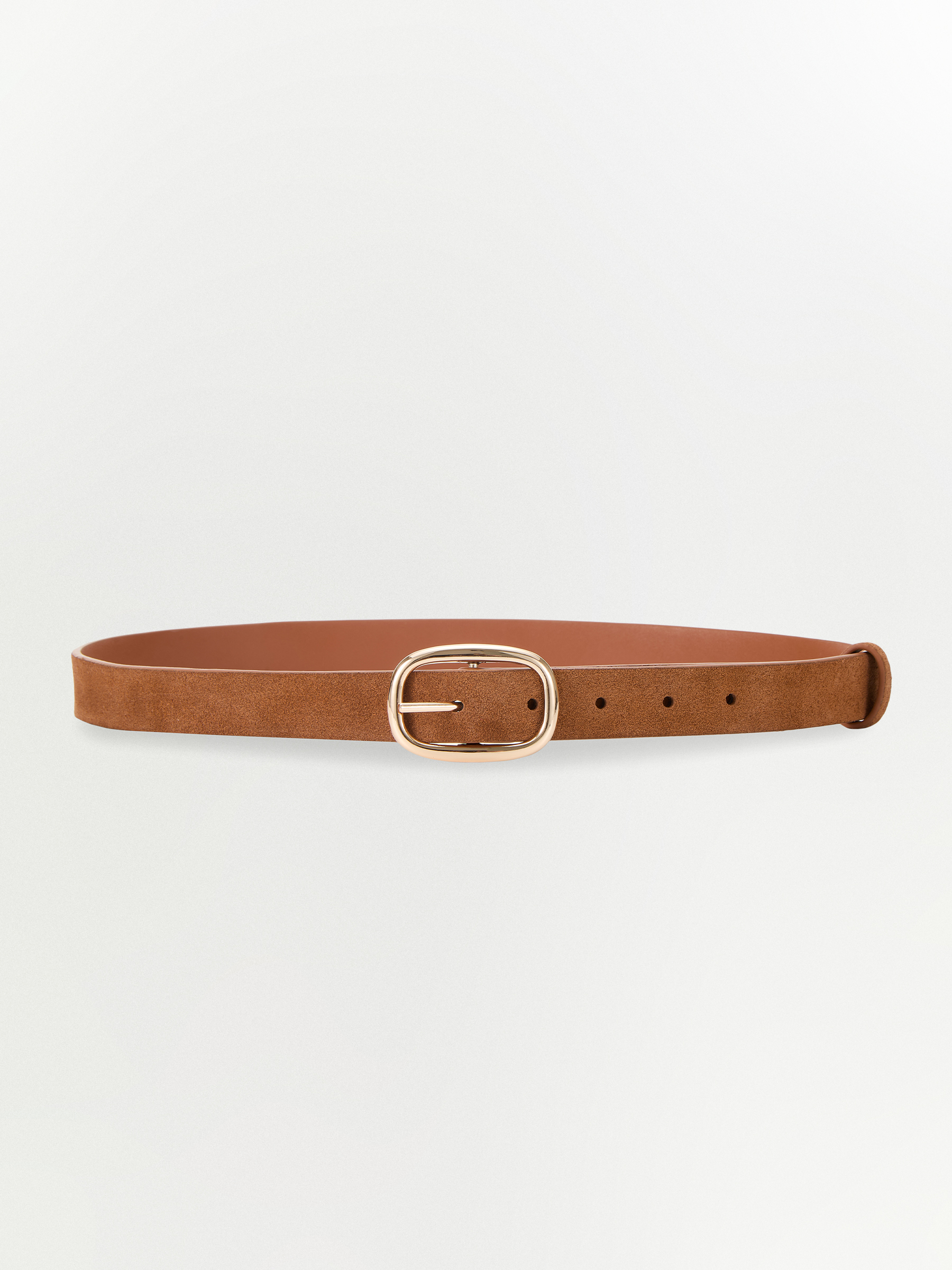 Ремень из натуральной замши