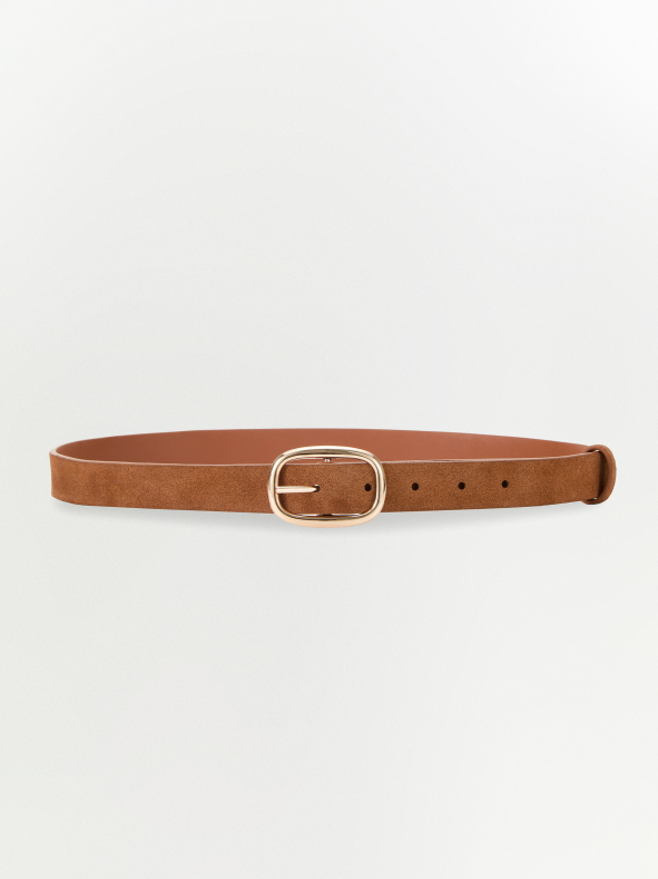 Ремень из натуральной замши